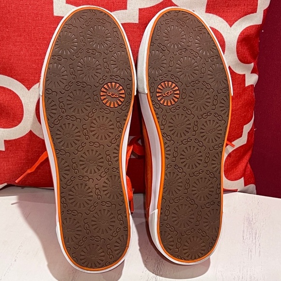 UGG Orange Denim Women's Sneakers - Picture 11 of 11